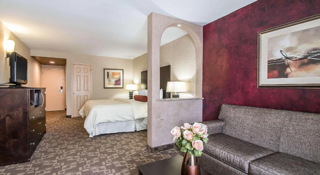 Люкс c 1 комнатой Clarion Inn Elmhurst - Oak Brook near I-88, I-290, I-294