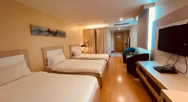Трёхместный номер Deluxe Blanco Apartment Hotel