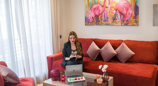 Апартаменты Superior Flamant Rose Appart Hotel