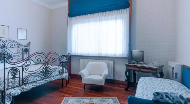 Трёхместный семейный номер Standard с балконом и с видом на парк Villa Wanda - Residenza di charme