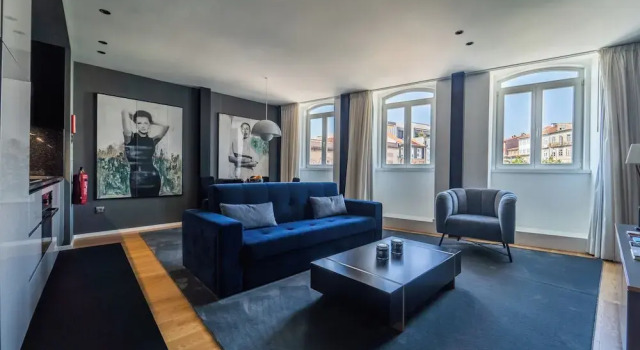Апартаменты Deluxe c 1 комнатой с видом на город Lux Housing Braga XXI