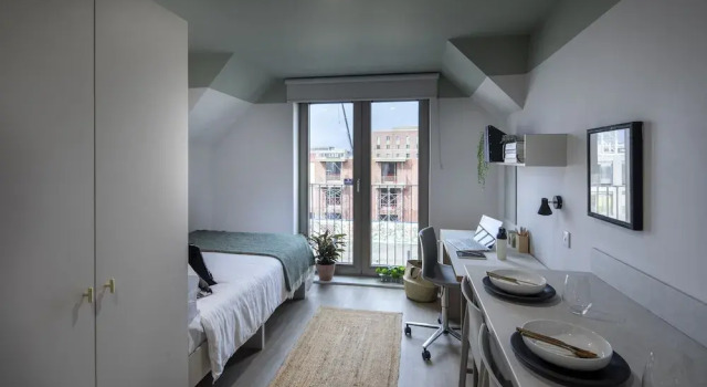 Modern Studios with Kitchen & Ensuite in Central Edinburgh, Забронировать Апартаменты/квартира Апартаменты Эдинбурга, рядом с Vietnam House Art Gallery, Апартаменты/квартира