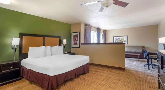 Одноместный люкс Extended Stay America Suites - Chicago - Woodfield Mall