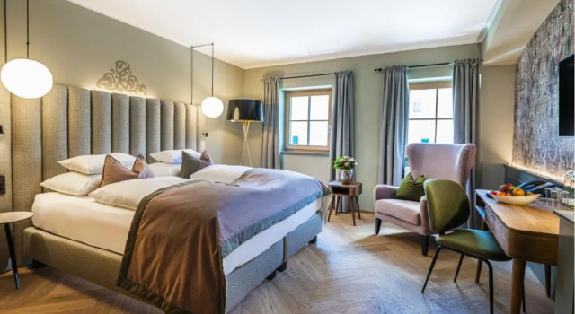 Номер Superior Romantik Spa Hotel Elixhauser Wirt