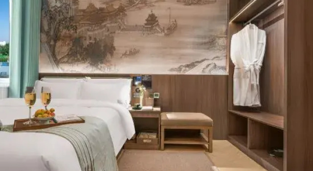 Люкс Мансарда Yinyu · Moshang Qingya Hotel (Beijing Fengtai Sports Center Lugouqiao Branch)