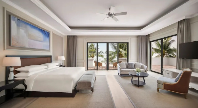 Вилла с 4 комнатами с балконом и с видом на сад Sheraton Phu Quoc Long Beach Resort