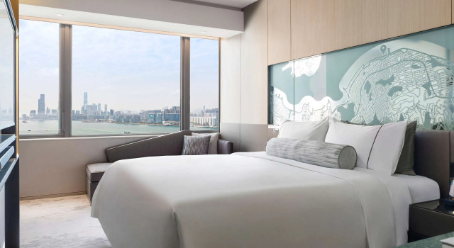 Двухместный номер Victoria Harbour Lounge Access с видом на гавань Hyatt Centric Victoria Harbour