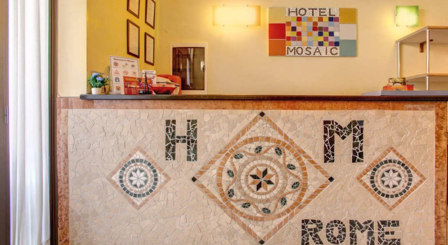 Hotel Mosaic, Buchen Sie Hotel Bahnhof Termini 