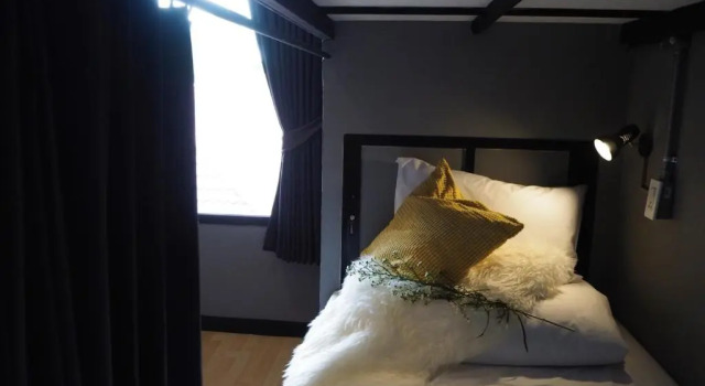 Кровать в общем номере La Malila Hostel