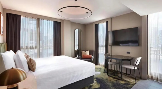 Студия Melbourne City Apartment Hotel