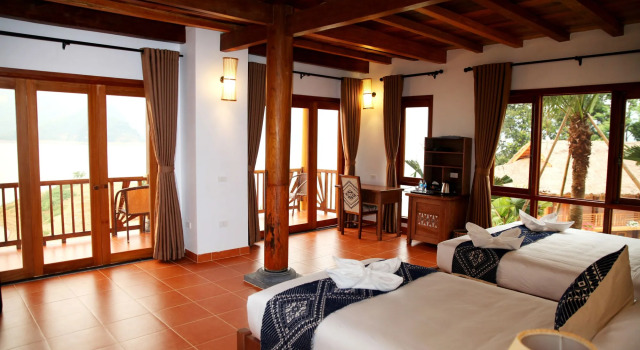 Mai Chau Hideaway Lake Resort, Foglalás Üdülőközpont Mai Chau Hoa Binh