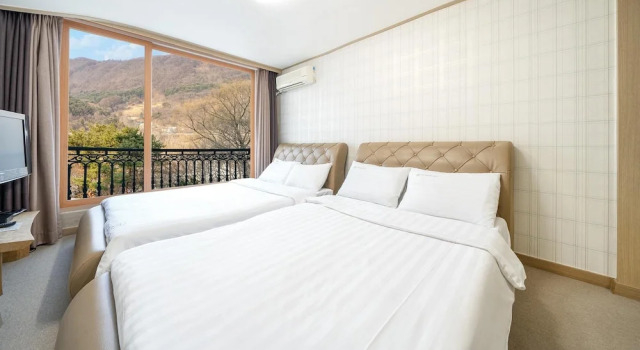 Двухместный номер Standard c 1 комнатой Cheongpyeong Family Hotel and Caviar Park