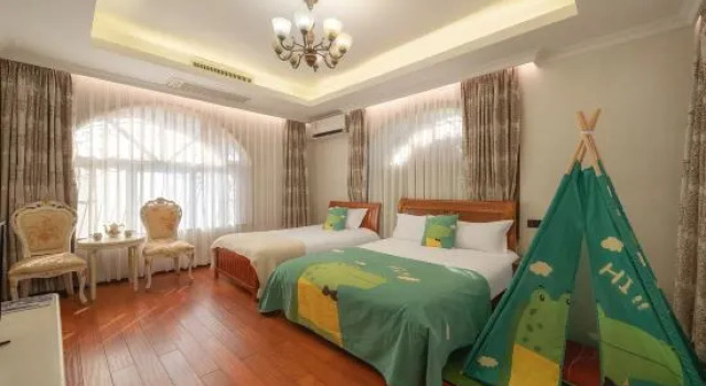 Люкс Xiamen Gulangyu Longshan Villa Cafe Hostel