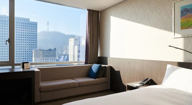 Двухместный номер Namsan Panoramic Nine Tree by Parnas Seoul Myeongdong 2