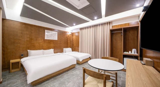 Habitación doble De lujo Brown-Dot Hotel Daegu Hyukshin Doshi
