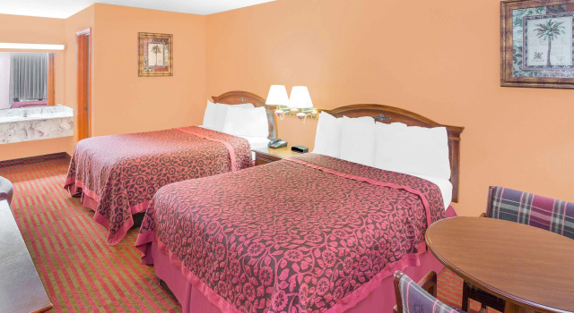 Четырёхместный номер Standard America Best Value Inn Kosciusko