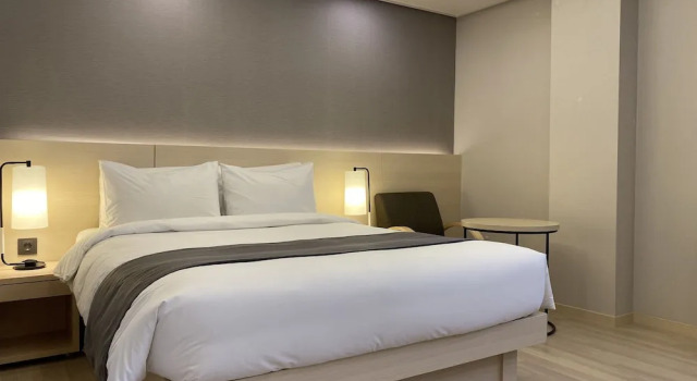 Двухместный номер Deluxe New Donghae Tourist Hotel