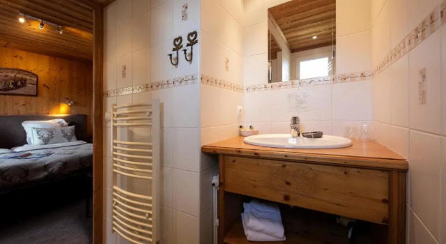 Номер Standard Hôtel-Chalet Les Ecureuils Restaurant, Piscine, Jardin, Garage