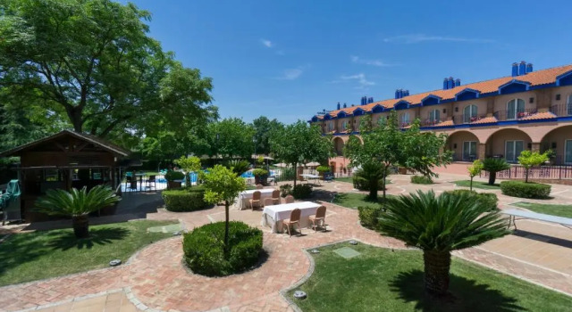 Одноместный номер Standard с видом на бассейн Hotel Fuente Las Piedras