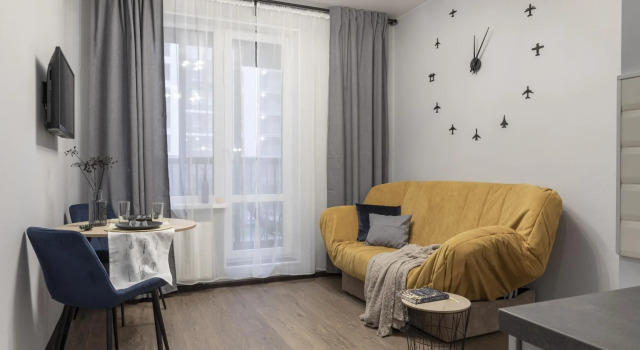 ModernaFlats stylish studio near the airport, Book Lejlighed Moskovskiy district Sankt Petersborg