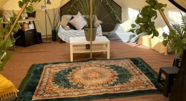 Cort Bell Tent Village
