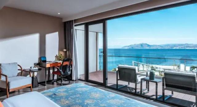 Семейный номер Standard с видом на море Dali Shushanju Seaview Holiday Villa