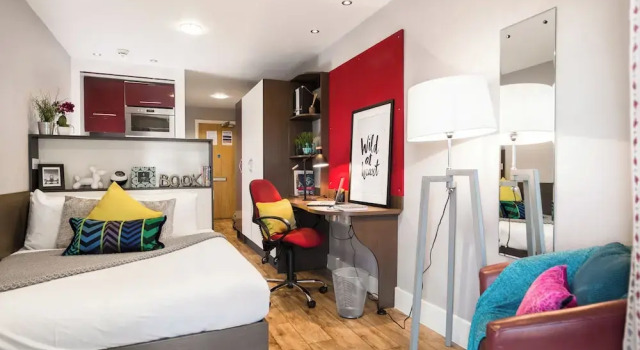 Студия For Students Only - Dashwood Apartments in Central London