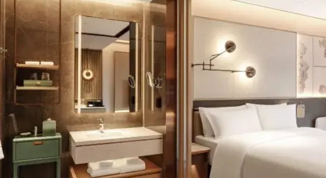 Двухместный номер Standard с видом на сад Suzhou Marriott Hotel Yangcheng Lake
