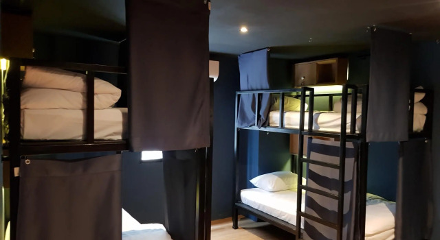 Кровать в общем номере Borbaboom Phuket Poshtel & Hostel
