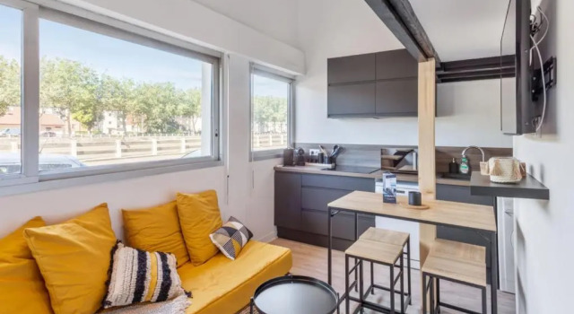 Студия Charming duplex apartment in Trouville Welkeys