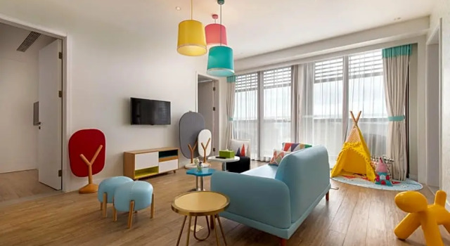 Люкс с 3 комнатами Mangrove Tree Resort World Sanya Bay -Elader Palm Tower