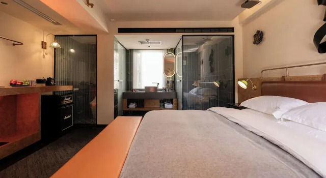 Двухместный номер Luxury с видом на внутренний двор Sixi Golden Sunrise Sound Sleep Hotel