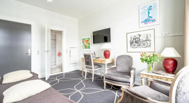 Standard- dobbelt værelse Hotel Dania