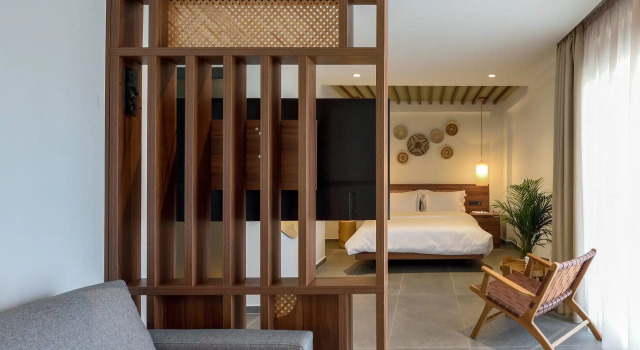 Полулюкс с видом на море Amyntas Seafront Hotel