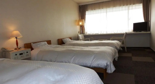 Трёхместный номер Standard с видом на море Itoen Hotel Toi