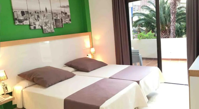 Апартаменты с 2 комнатами с видом на море Apartamentos Bahia Playa