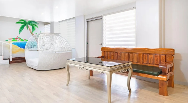 Семейный номер Standard с 3 комнатами с балконом Gyeongju Jullietapoolvilla&kidspension