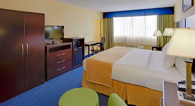 Двухместный номер Deluxe Hampton Inn Manchester Downtown