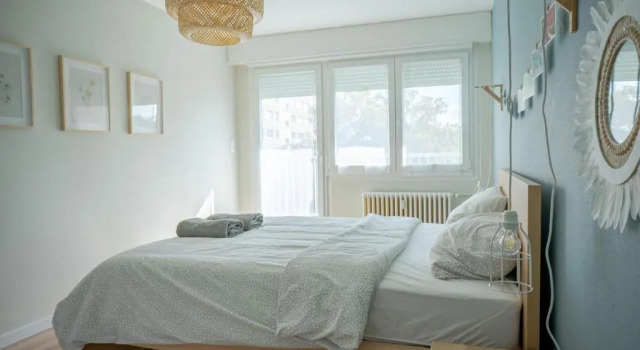 Le Colibri - Appartement T2 de 47 m2 à Metz - jusqu'à 4 personnes, Varaa Huoneisto Hotellit Metz pysäköinnillä, Pysäköinti