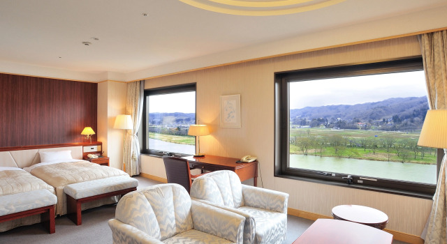 Двухместный номер Deluxe ANA Holiday Inn Iwate Kitakami by IHG