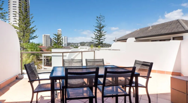 Апартаменты с 2 комнатами с балконом Burleigh on the Beach