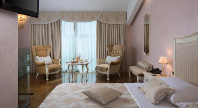 Двухместный люкс с видом на горы Boutique Hotel San Rocco