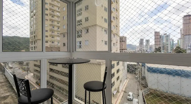 Apto c/ Varanda Gourmet a 500m da Praia - CDM0101