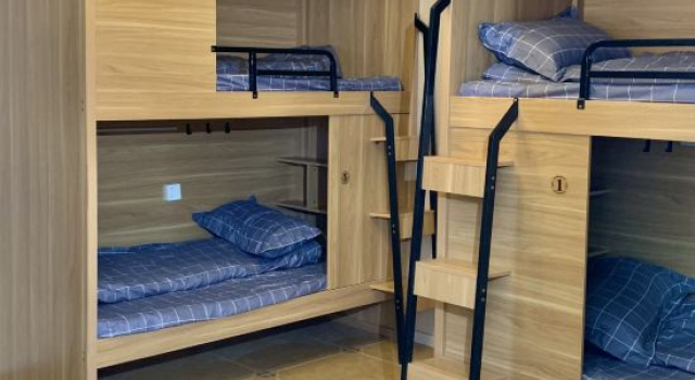 Кровать в общем номере (женский номер) Yilan• Central Asia-Europe-Africa Ring Youth Hostel
