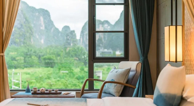 Двухместный номер Superior с видом на реку Yangshuo Zen Garden Resort - Rich Chinese traditional activities