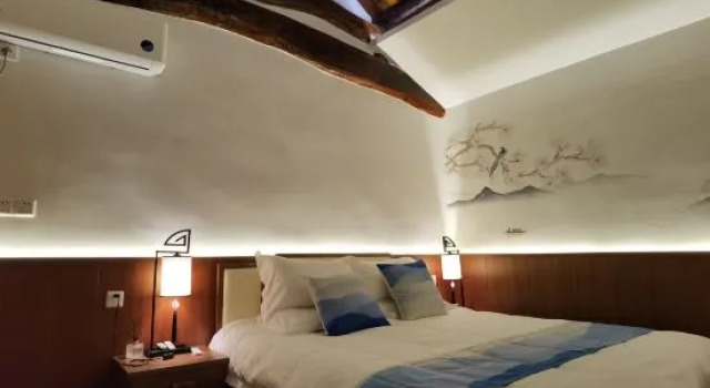 Двухместный люкс Mentougou Liuliqu Village Baoshun Courtyard Homestay