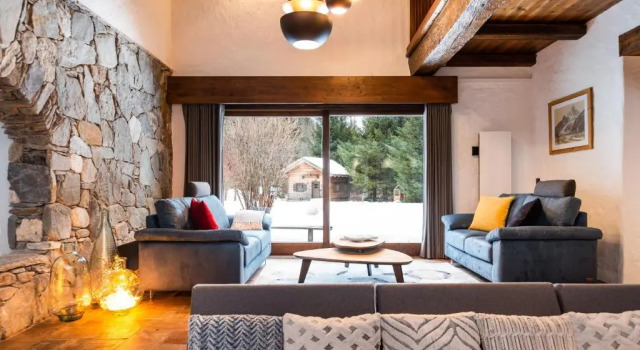 Chalet 280m2 Sauna Cinema 12pax Heart of Les Praz, Забронировать Шале Виллы Овернь-Рона-Альпы, Вилла