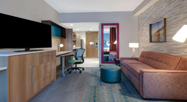Двухместный люкс Home2 Suites by Hilton Gulf Breeze Pensacola Area, FL