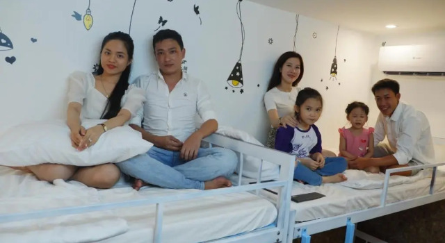 Кровать в общем номере (женский номер) Tina Homestay