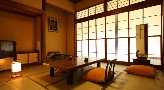 Номер Japanese-Style Standard (Futon Bed) Hakone Onsen Ryokan Yaeikan